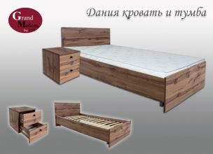Кровать Дания 1,8*2,0 (без ортопеда, без матраца)