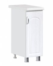 Византия МДФ 1кат (стол рабочий на 300 с 2 полками)