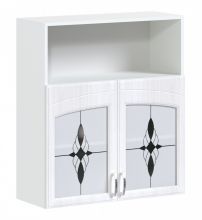 Византия МДФ 1кат (шкаф навесной на 600 полуоткрытый витрина)