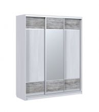 Спальня Пальмира (шкаф-купе 3-х ств.) с 1 зеркалом 